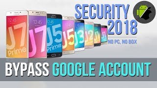 Bypass FRP Samsung J7 Pro and all Samsung J Series Security 2018 Android 7 no PC [upl. by Ahsam]