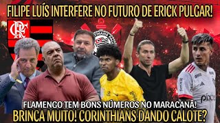 🔴⚫ CORINTHIANS BRINCA MUITO CALOTE AVISTAERICK PULGAR RENOVANDOFLAMENGO NO MARACANÃ [upl. by Beall]