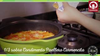 Receta paella vegetariana [upl. by Aciraj]