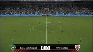 Ludogorets vs Athletic Bilbao  UEFA Europa League  PES 2021  PC Gameplay  4K [upl. by Hanshaw]