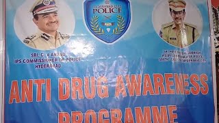 DCP South East Zone Anti Drug Awareness Program Bandlaguda Div ChandrayanGutta South East Zone [upl. by Billye]