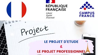 Quel est votre projet détude et votre projet professionnel  ENTRETIEN CAMPUS FRANCE fr [upl. by Kenzie]