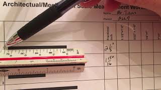 How to read an architectural scale where 14quot1 [upl. by Anelrahc585]