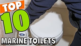 Best Marine Toilet In 2024  Top 10 Marine Toilets Review [upl. by Ellerahc]