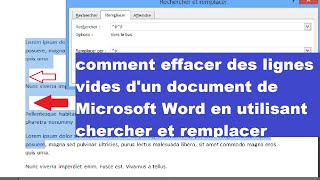 Word tutoriel comment supprimer les lignes vides [upl. by Eirok]