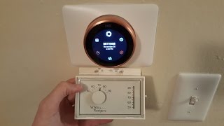 Nest Thermostat Unboxing and Setup 3rd Generation  Latest [upl. by Atalanta]