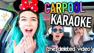 Carpool Karaoke emo disney ft Crankthatfrank and more [upl. by Dang891]