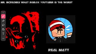 Mr Incredible becoming uncarry Cringe Roblox Youtubers [upl. by Mcarthur]