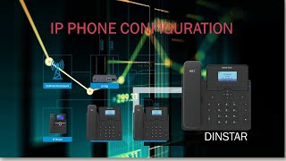 IP Phone full Configuration  IP PBX Configuration  DINSTAR IP Phone Setup  Dinstar  SIP Server [upl. by Yong825]