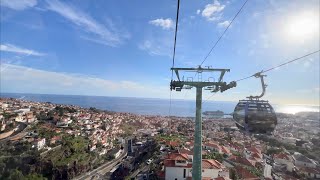 2000 Doppelmayr Cable Car  Funchal  Monte Cable Car Madeira Portugal [upl. by Elsinore]