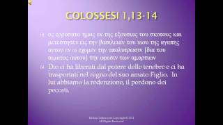 Corso Biblico  Lettera ai Colossesi  Lezione 2  Seconda Parte [upl. by Naiditch777]