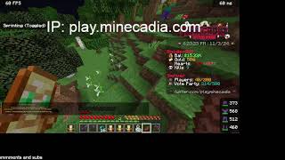 Minecadia live [upl. by Ecirtac996]