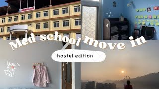 Mbbs hostel move in 🇳🇵 Lumbini medical college Nepal yourmemory [upl. by Auqcinahs]