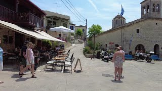 Afitos Halkidiki morning walk June 2023 [upl. by Enomas]