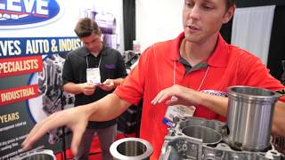 LA Sleeve Cylinder Liners Booth at SEMA 2018 [upl. by Notanhoj]