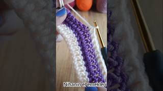 babyblanket babyvest crochettutorial crochet knitting handmade howto tejer diy tığişi [upl. by Lexa]