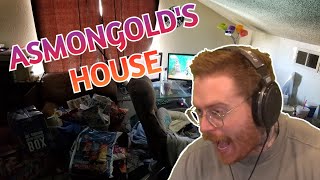 Wubby Reacts to Asmongolds House [upl. by Einniw]