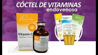 🔴 COCTEL DE VIDA VITAMINICO ENDOVENOSO [upl. by Geilich237]