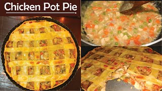 Easy Chicken Pot Pie Recipe 🥧  Creamy Comforting amp Delicious  Homemade Chicken Pot Pie [upl. by Frasco]