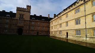 💙 The Human Rights Charter Wadham College Oxford University UK oxforduniversity oxford autumn [upl. by Ahsinik]