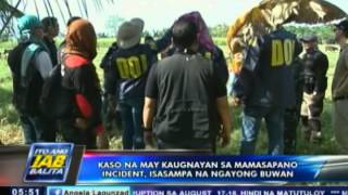 Kaso na may kaugnayan sa Mamasapano incident isasampa na ngayong buwan [upl. by Elstan]