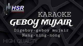 DI GEBOY MUJAIR KARAOKE AYU TINGTING [upl. by Allerbag]