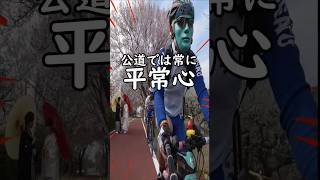 つくば霞ヶ浦りんりんロードの正しい走り方🚴「止まれ」の道路標識を守って落車呼ぼう・交通事故予防🔰ロードバイク初心者の荒北仮面×和製サガン自転車教習所🌸桜満開 [upl. by Kenelm]