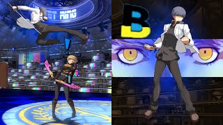 Shadow Narukami Combo Compilation 3 F Shiki jA amp Neutral Frenzy  P4U2R [upl. by Paddy]