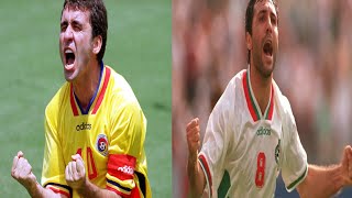 Gheorghe Hagi vs Hristo Stoichkov  Skills Assists amp Goals  Who was the best [upl. by Aisat]