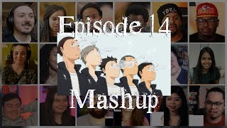 Haikyuu Episode 14 Reaction Mashup  ハイキュー [upl. by Ydnam]