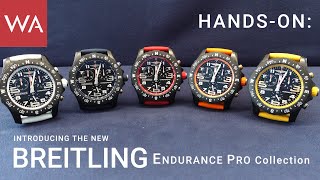 World Premiere BREITLING Endurance Pro Vibrant amp powerful [upl. by Inalaehon]