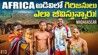 Remote Village Life In Forest In Madagascar 🇲🇬  Uma Telugu Traveller [upl. by Ahsielat]