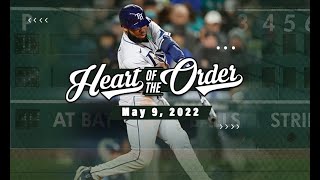 Yahoo MLB DFS Heart of the Order May 9 Manuel Margot Stays Hot [upl. by Cynera871]