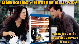 Unboxing Bluray Falsa Seducción Unlawful Entry 1992 unboxing review 90smovie [upl. by Sclar]