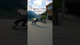 How To Film Downhill Skateboarding downhill extreme [upl. by Eynaffit531]