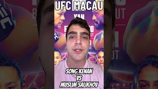 UFC Macau  Muslim Salikhov vs Song Kenan [upl. by Gemperle]