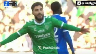 Zuriko Davitashvili Goal SaintEtienne vs Auxerre 31 Goals and Extended Highlights [upl. by Kram989]