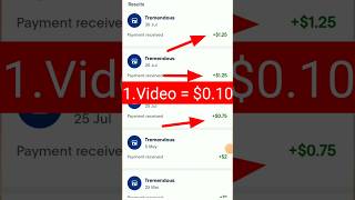 New PayPal Earning App Paypal Earning Apps Today Live Payment proof  Watch Video Earn Paypal Money [upl. by Enylecoj729]