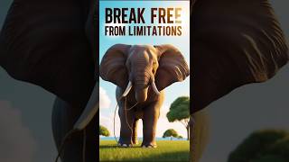 The Elephant and the Rope Break Free from Your Limitations shorts shortsfeed elephantstory [upl. by Ewart914]