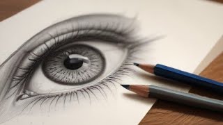 Realistic Eye Drawing Made Easy for Beginners  Master Realistic Eye Drawing with Ease [upl. by Mcfadden751]