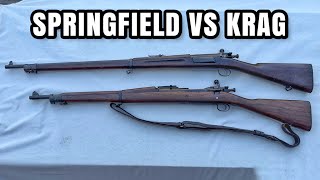 Springfield 1903 Vs KragJorgensen 1898 [upl. by Ayerf]