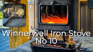 Winnerwell Iron Stove No 10 cooking on this Traditional style Stove and Huge Discount Offer [upl. by Eemaj]