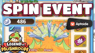 Getting LUCKY In The Spin Event Legend Of Mushroom [upl. by Federico]