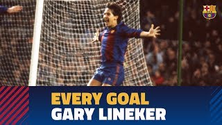 BARÇA GOALS  Gary Lineker 19861989 [upl. by Grof]