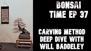 When to Tear and When to Dremel Tips on Deadwood with Will Baddeley  Bonsai Time Podcast Ep37 [upl. by Atnod]