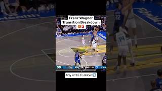 Franz Wagner Transition Breakdown 🏀🚨 basketballtraining basketballcoach basketballmoves [upl. by Yennej647]