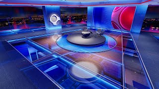 BBC Football Virtual Sets  Match of the Day Football Focus and Final Score [upl. by Ariaj]