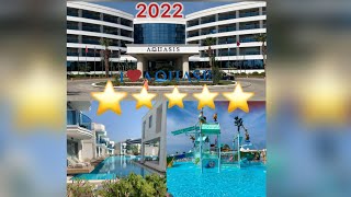 AQUASIS DE LUXE RESORT amp SPA 2022 Didim Türkei Türkische Ägäis 4K [upl. by Thecla608]