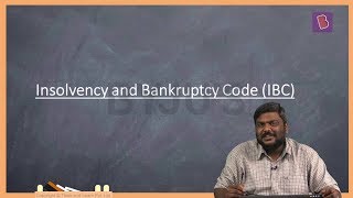 Insolvency amp Bankruptcy Code and Ordinance [upl. by Riada]