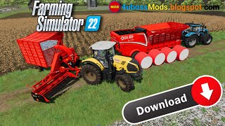 Fs22 New Mods Cotton Harvester [upl. by Zucker]